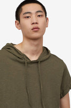 Long Hooded T-shirt