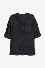Slub Jersey Henley Shirt