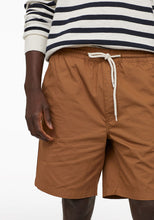 Elasticated cotton shorts