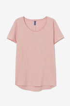 Raw-edge T-shirt
