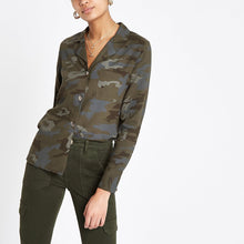 Green camo long sleeve shirt