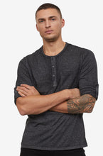 Slub Jersey Henley Shirt