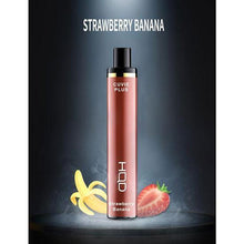 HQD Cuvie Plus Strawberry Banana Disposable Vape Device 
