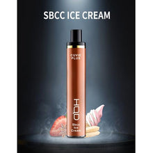 HQD Cuvie Plus Sbcc Ice Cream Disposable Vape Device 